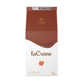 Caixa de Trufas laCreme ao Leite e Branco 160g