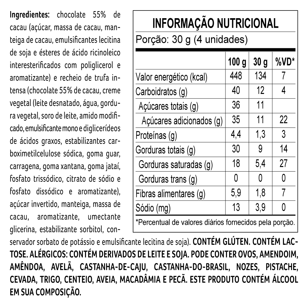 Caixa de Bombons Sortidos Cacau Show G 300g