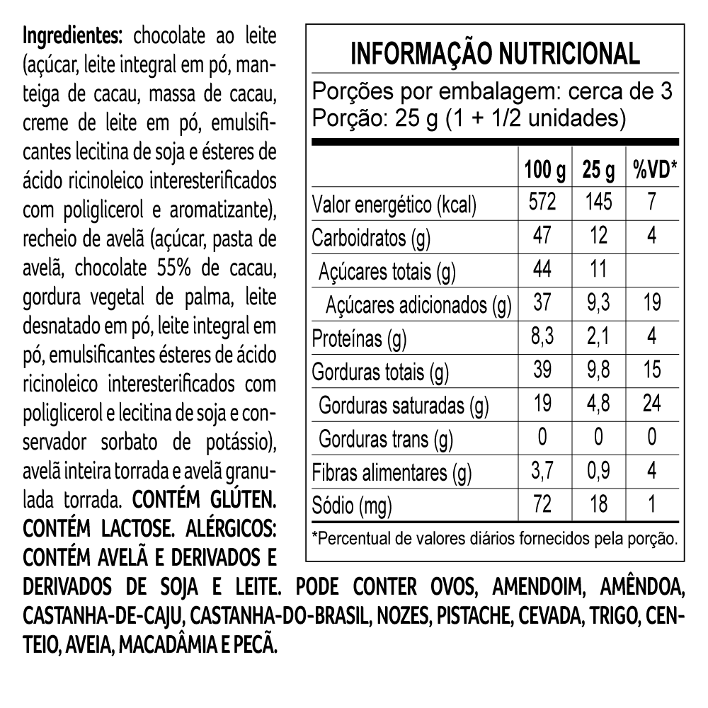 Caixa de Bombom Gourmet 485g