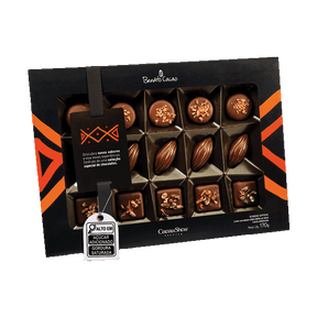 Caixa de Tabletes de Chocolate Intensidade 350g