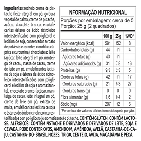 Tablete LaNut ao Leite e Branco Pistache 130g