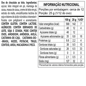 Ovo de Páscoa laCreme ao Leite 348g