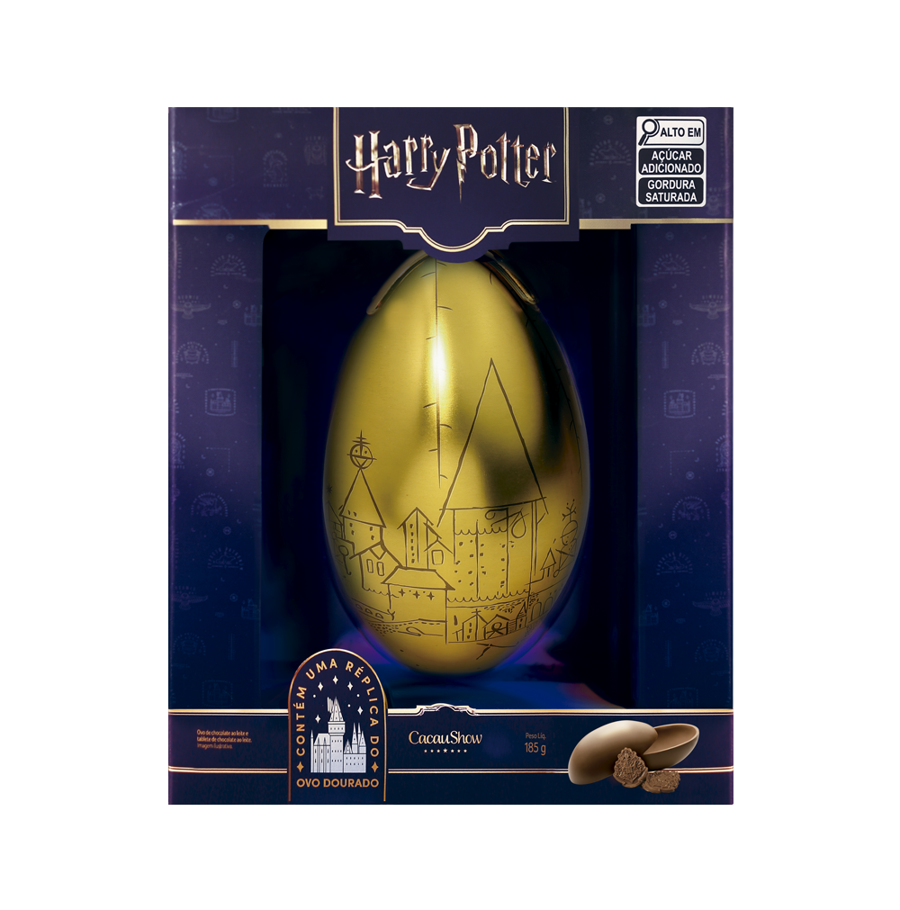 Ovo de Páscoa ao Leite Lata Harry Potter 185g